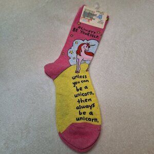 NEW Women's Unicorn Socks Size 5-10